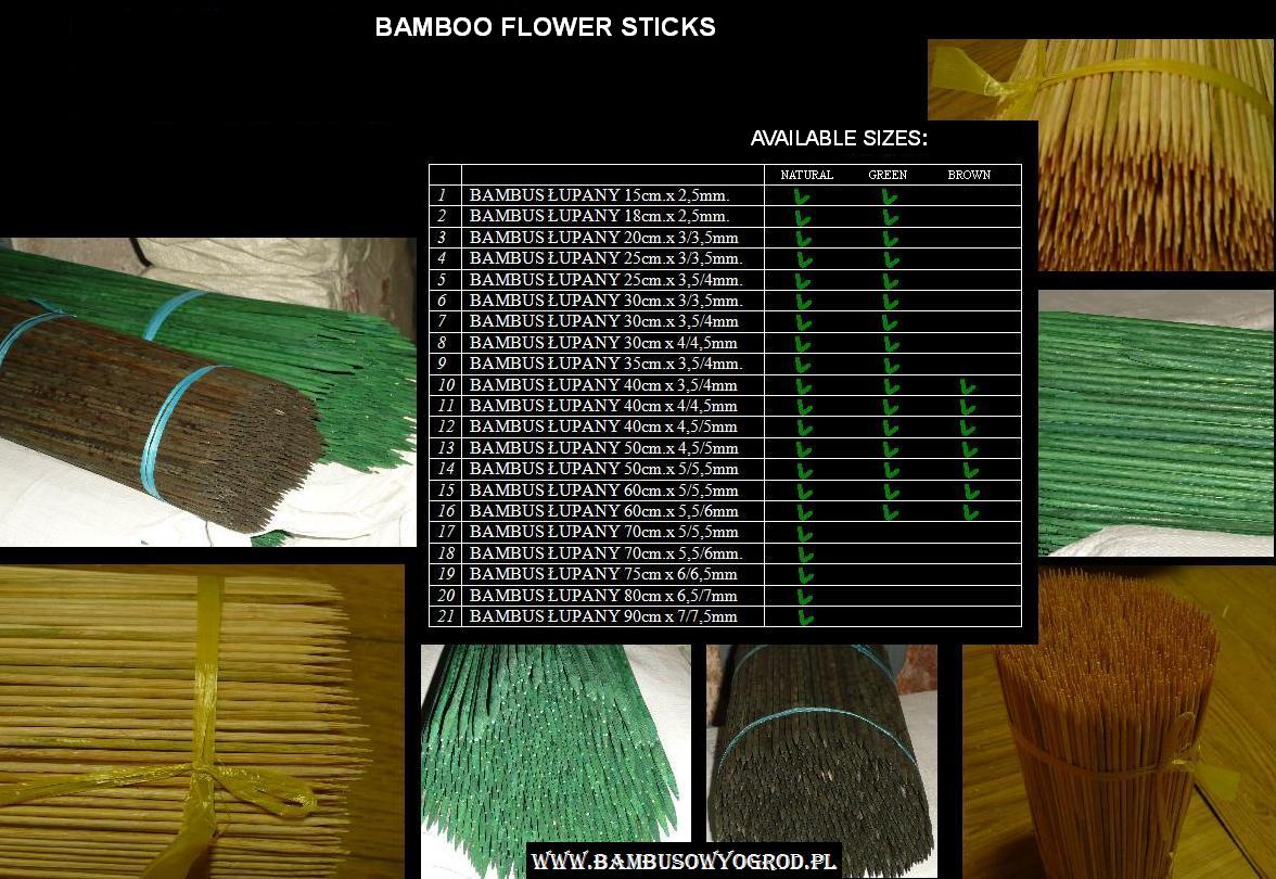 bambus obrabiany