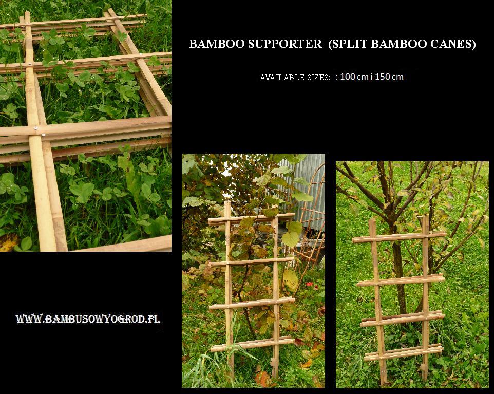 Drabinki z powek bambusa