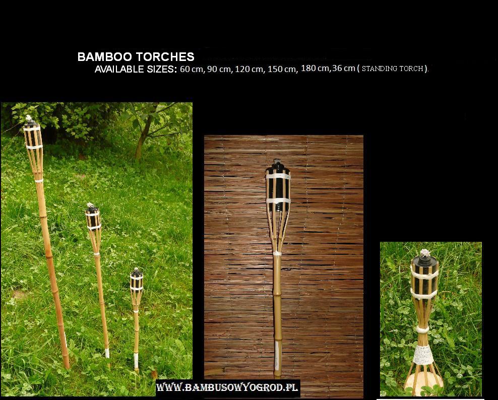 Pochodnie bambusowe