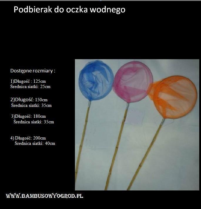 Podbierak do wody